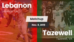 Matchup: Lebanon vs. Tazewell  2019