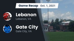 Recap: Lebanon  vs. Gate City  2021