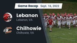 Recap: Lebanon  vs. Chilhowie  2022