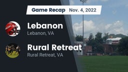 Recap: Lebanon  vs. Rural Retreat  2022