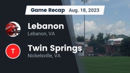 Recap: Lebanon  vs. Twin Springs  2023
