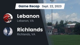 Recap: Lebanon  vs. Richlands  2023