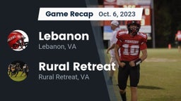 Recap: Lebanon  vs. Rural Retreat  2023