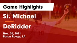St. Michael  vs DeRidder Game Highlights - Nov. 20, 2021