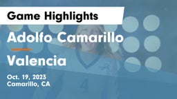 Adolfo Camarillo  vs Valencia  Game Highlights - Oct. 19, 2023