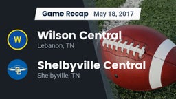 Recap: Wilson Central  vs. Shelbyville Central  2017