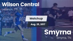 Matchup: Wilson Central vs. Smyrna  2017