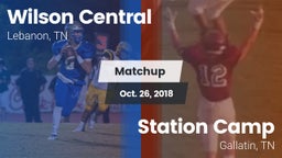 Matchup: Wilson Central vs. Station Camp 2018