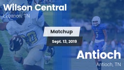 Matchup: Wilson Central vs. Antioch  2019