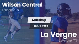 Matchup: Wilson Central vs. La Vergne  2020