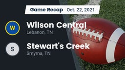 Recap: Wilson Central  vs. Stewart's Creek  2021