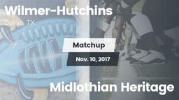 Matchup: Wilmer-Hutchins vs. Midlothian Heritage 2017