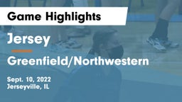 Jersey  vs Greenfield/Northwestern  Game Highlights - Sept. 10, 2022