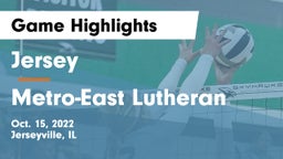 Jersey  vs Metro-East Lutheran Game Highlights - Oct. 15, 2022