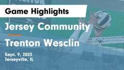 Jersey Community  vs Trenton Wesclin  Game Highlights - Sept. 9, 2023