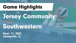 Jersey Community  vs Southwestern  Game Highlights - Sept. 11, 2023