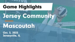 Jersey Community  vs Mascoutah  Game Highlights - Oct. 3, 2023