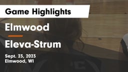 Elmwood  vs Eleva-Strum  Game Highlights - Sept. 23, 2023