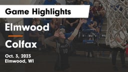 Elmwood  vs Colfax Game Highlights - Oct. 3, 2023