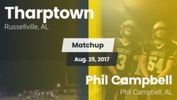 Matchup: Tharptown vs. Phil Campbell  2017