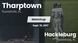 Matchup: Tharptown vs. Hackleburg  2017