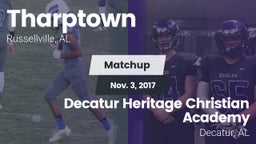 Matchup: Tharptown vs. Decatur Heritage Christian Academy  2017