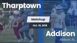 Matchup: Tharptown vs. Addison  2018