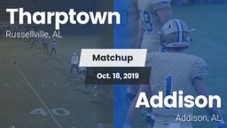 Matchup: Tharptown vs. Addison  2019