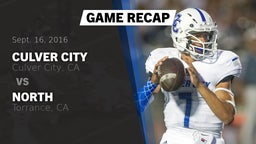 Recap: Culver City  vs. North  2016