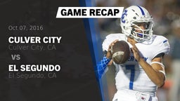 Recap: Culver City  vs. El Segundo  2016