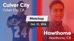 Matchup: Culver City vs. Hawthorne  2016