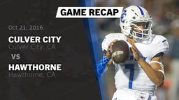 Recap: Culver City  vs. Hawthorne  2016