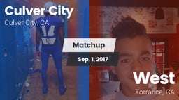 Matchup: Culver City vs. West  2017