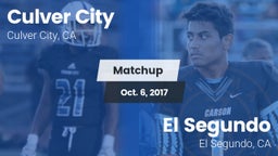 Matchup: Culver City vs. El Segundo  2017