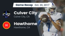 Recap: Culver City  vs. Hawthorne  2017