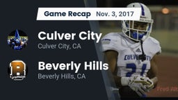 Recap: Culver City  vs. Beverly Hills  2017