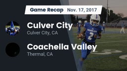 Recap: Culver City  vs. Coachella Valley  2017