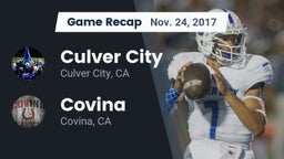 Recap: Culver City  vs. Covina  2017