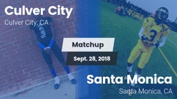 Matchup: Culver City vs. Santa Monica  2018