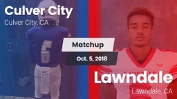 Matchup: Culver City vs. Lawndale  2018