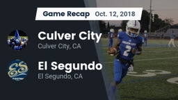 Recap: Culver City  vs. El Segundo  2018