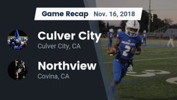 Recap: Culver City  vs. Northview  2018