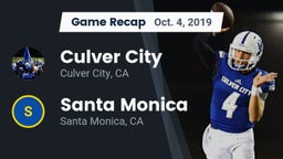 Recap: Culver City  vs. Santa Monica  2019