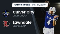 Recap: Culver City  vs. Lawndale  2019