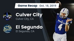 Recap: Culver City  vs. El Segundo  2019
