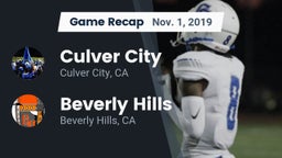 Recap: Culver City  vs. Beverly Hills  2019