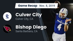Recap: Culver City  vs. Bishop Diego  2019