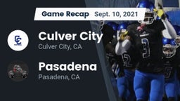Recap: Culver City  vs. Pasadena  2021