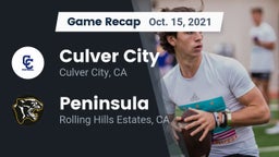 Recap: Culver City  vs.  Peninsula  2021