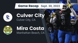 Recap: Culver City  vs. Mira Costa  2022